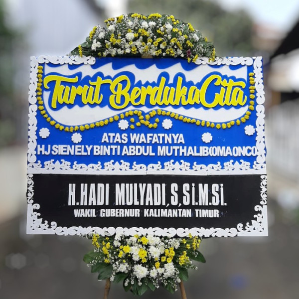 Karangan Bunga Duka  di Sumba Barat